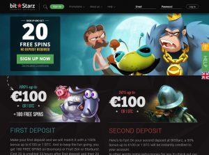 BitStarz Casino Screenshot #1