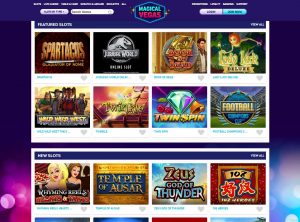 Magical Vegas Casino Screenshot #1