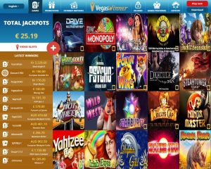Vegas Winner Casino Screenshot #1