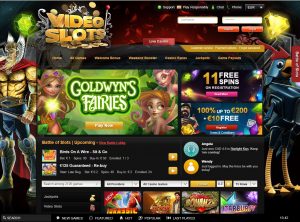 VideoSlots Casino Screenshot #1